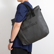 Trendy brand ESSENTIALS handbag casual men's and women's FOG tote bag Korean version large capacity crossbody bag computer bag 【SYY】