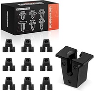 Frankberg 10 x Mounting Clips Expansion Rivets Bumpers Compatible with A2 8Z0 Ibiza III 6L1 A4 8E2 E