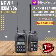 HT ICOM V86 HT ICOM V86 VHF 7 WATT (GARANSI 1 TAHUN)