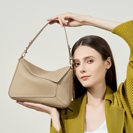 H-H Bag Women 2026 New Style One-Shoulder Underarm Bag Geometric Bag Women Genuine Leather Pillow Ba