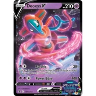 Deoxys V SWSH 266 Promo Card Pokémon TCG Card Game Sword & Shield Original