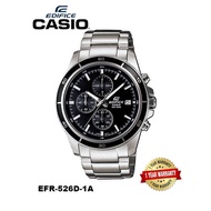 Casio Edifice Original EFR-526D-1A Men Chronograph Watch WR100M EFR-526D