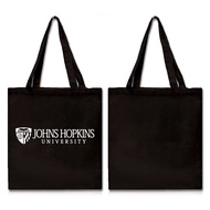 Johns Hopkins University Souvenir Johns Hopkins Shopping Bag Canvas Bag Eco Bag Zipper Style
