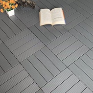 Outdoor flooring terrace flooring indoor balcony splicing plastic wood flooring outdoor patio garden