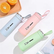 Nice Cup Glass Bottle Tumbler Creative Leakproof Water Cup 400ml Stainless aqua flask