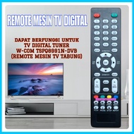 REMOT REMOTE TV TUNER DIGITAL WCOM / MESIN TV CHINA DIGITAL