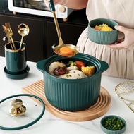 Ceramic Casserole Stew pot/Hot pot/Heat Resistant Ceramic pot