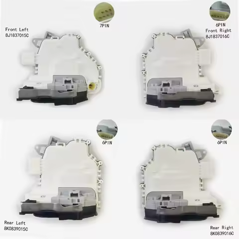 8J1837015C Door Lock Actuator Latch For Audi A1 A3 A4 A5 A6 C7 A7 A8 D4 Q3 Q5 Q7 TT 8J1837016C 8K083