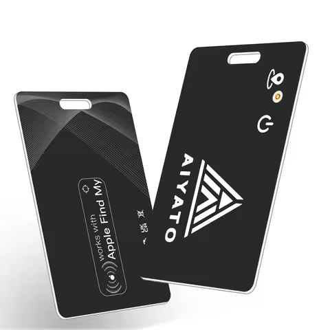 1Pcs Bluetooth Ultrathin Wallet Finder Card Magnetic Charging Tracker Card Works with Apple Find My 
