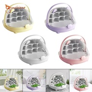 [Gamchiano] Silk Rearing Box, Insect Feeding Box, Habitat Cage, Transparent Silk Container,