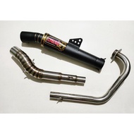 DAENG SAI4 MOTORCYCLE EXHAUST PIPE CONICAL BLACK EDITION