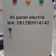 PANEL DISTRIBUSI 1PHASE ,INDUK MCB 3P SCHNEIDER 20A IC60N,UK BOX; 40X6