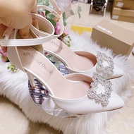 SQUARE STONE DESIGN STRAP SHOES (Clip FORM)