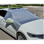 Thick, beautiful 3D car windshield sunshade with UV protection