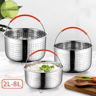 uloveremn Stainless Steel Steamer Basket Instant Pot Accessories for 3/6/8 Qt Instant Pot SG