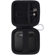 Aenllosi Hard Carrying Case Compatible with Crucial X6 1TB/2TB/4TB/500GB Portable SSD,External Exter