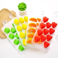 Ice cube mold ice cube tray silicone fruit shape ice cube machine forming machine