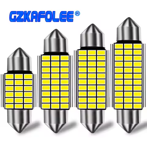 1x C10W C5W LED Canbus Festoon 31mm 36mm 39mm 42mm for car Bulb Interior Reading Light License Plate