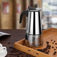 หม้อต้มกาแฟ กาต้มกาแฟ เครื่องชงกาแฟ มอคค่าพอท สำหรับ 9 ถ้วย / 450 ml กาต้มกาแฟสดแบบพกพา หม้อต้มกาแฟแบบแรงดัน Moka Coffee Pot Deemrt