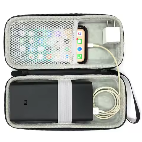2020 New Hard Outdoor Travel Case for Xiaomi Power Bank 3 20000mAh Cover Charger Bag Mi Battery Powe