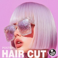 HAIR MODEL POSTER HAIR SALON POSTER BARBERSHOP POSTER 18Y