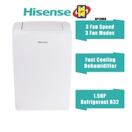 Hisense Portable Air Conditioner (1.5HP) 24hr Timer With Remote Control R32 Portable Air Conditioner AP12NXG