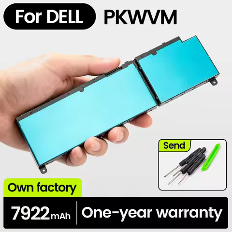 PKWVM 95Wh Laptop Battery for DELL Precision 7550 7560 7750 7760 Series P44E P93F C903V CR72X 17C06 