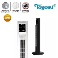 Toyomi Airy Tower Fan with Remote TW 2103R - Black / White