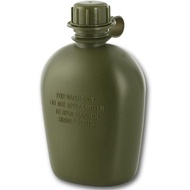 M-Tac Canteen Water Bottle - 1 Quart Water Canteen (34 Oz/1L) -  Water Bottle for Military Hiking Ca