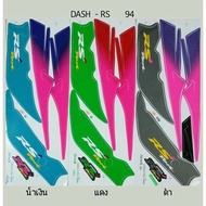 DASH RS 94 STICKER Genuine Glossy Sticker Motor