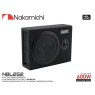 Nakamichi NBL252 - 8" Active Subwoofer Box | Car Subwoofer Box | Subwoofer Box Kereta | Car Woofer | Woofer Box