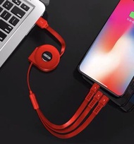 3合1快充電線