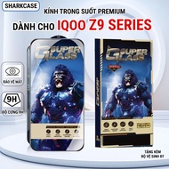 IQoo Z9 Turbo, Z9 5G, Z9x, Z9 Lite/Plus premium full screen tempered glass phone screen protector