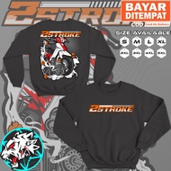 Jaket Sweater Fiz R 2 Stroke Big Size Jumbo Hoodie 2stroke Racing