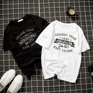 Bst1977 Unisex Round Neck Letter T-Shirt