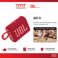 JBL Go 3 Portable Speaker with Bluetooth Built-in Battery JBL Pro Sound Waterproof and Dustproof Feature (1 Year Warranty)