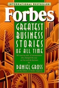 Forbes (R) Greatest Business Stories of All Time by Forbes Magazine Staff (US edition, paperback)