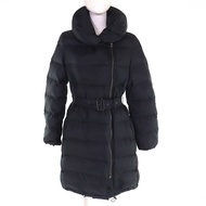 Paul Smith BLACK LABEL 女款繫帶披肩顏色拉鍊羽絨服，黑色，40碼，正品，成色極佳。