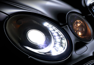 ชุดไฟหน้า Mercedes W211 E-Class พร้อมเลนส์ LED Laser
