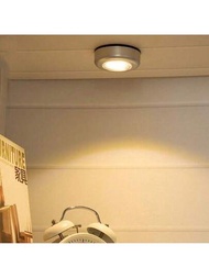 具有觸控和拍打控制功能的閱讀燈,3個led夜燈,創意床頭柜聚光燈,適用於臥室