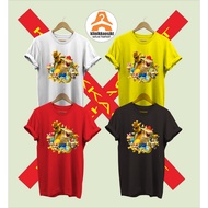 Clothes - MARIO WORLD BOWSER CHARACTER T-SHIRTS - SUPER MARIO BROSS TYPE 6 TSHIRT