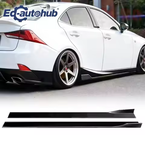 Gloss Side Skirt Extension Lip for Lexus IS200 IS350 IS250 IS400 IS F 2002-2022 Enhance Vehicle Appe
