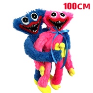 100cm Huggy Wuggy Plush Toy Poppy Playtime Game Character Plush Doll Hot Scary Toy Peluche Toy Soft Gift Toys for Kids