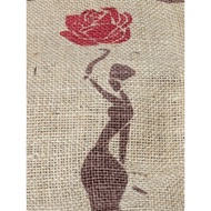 Second-Hand Coffee Burlap Bag Ethiopia Guji Hambella Rose Ginny Groceries