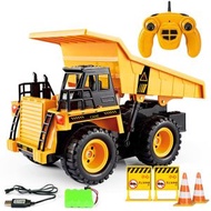 Others - 玩具卡車 越野車 兒童玩具 競速遊戲 遙控自卸卡車 礦山工程車玩具 金屬與塑膠材質建築模型 多功能互動式玩具 適合兒童的汽車模型
