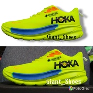 HIJAU Hoka goretex men's and women's shoes, green men's sports shoes, Hoka Women's shoes