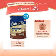[Bundle of 3] Glucerna Triple Care Powder Chocolate 800g