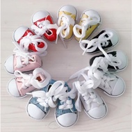 [Cotton Doll-Canvas Shoes] 15cm 15cm Non-Attribute Doll Shoes Single Product Accessories Sports Fing