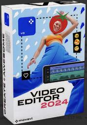 呆呆熊 正版序號買斷 Movavi Video Editor 2024 影音視頻編輯軟體
