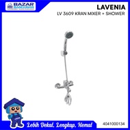 PAKET HAND SHOWER + FAUCET KERAN BATH MIXER SET LAVENIA LV 3609 LV3609
